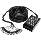 Adam hall Multicore mit Stagebox 16/4 15 m