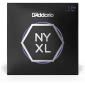 D'Addario NYXL1149 Nickel Wound E-Gitarrensaiten Medium 11-49