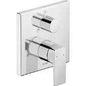 Duravit Fertigmontageset Manhattan UP-Wannen-Einhebelmischer, Sich.Kombi, chrom