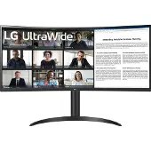 LG UltraWide 34WR55QC-B - LED-Monitor - gebogen - 86.4 cm (34") - 3440 x 1440 UWQHD @ 100 Hz - VA