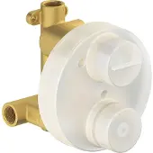 Duravit Fertigmontageset UP-THM, Rosette rund, Gold poliert