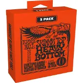 Ernie Ball 3215 Skinny Top Heavy Bottom 10-52 3er-Pack