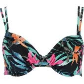 Firefly Malisa II MM Damen Bügel-Bikinioberteil schwarz/bunt - 40C