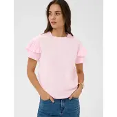 Kaffe T-Shirt kurzarm KAerin Loose fit in Ballerina | Gr.: L