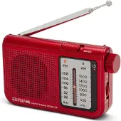 Aiwa RS-55RD, Persönlich, Analog, AM, FM, 88 - 108 MHz, 530 - 1600 kHz, 5,7 cm