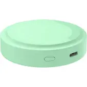 Celly MAGPB3000, 3000 mAh, Kabelloses Aufladen, 5 W, Grün
