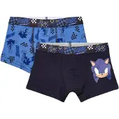 Sonic Boxer Unterhosen 2er-Pack, Mehrfarbig, 116