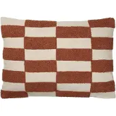 Broste Copenhagen - Jane Kissenbezug, 40 x 60 cm, mocha bisque / oatmeal