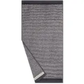 Ross Walk-Frottier Handtücher Querstreifen 4840 Duschtuch 70x140 cm | schiefer-natur - beige
