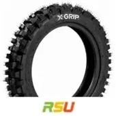 X-grip Tough Gear-R (TT) NHS SOFT 80/100-12 50M Hinterrad