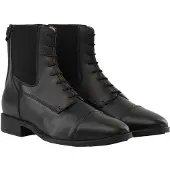 Dyon Short Front Laces Reitstiefel Schwarz EU 37 Herren,Damen Schwarz EU 37