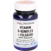 GALL PHARMA Vitamin B KOMPLEX+Folsäure Kapseln 60 St