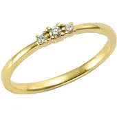 Orolino Ring Gold 585 mit 3x Brillant zus. 0,08ct.