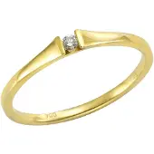 Orolino Ring Gold 585 mit Brillant 0,04ct.