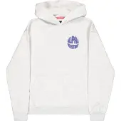 Alpha industries Logo-Rückenprint-Hoodie für Damen