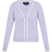 Faina Strickjacke Frauen hellblau