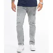 Rock Creek Jeans Straight Leg Grau
