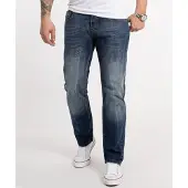 Rock Creek Jeans Straight Cut Blau