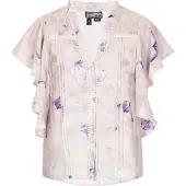 Dreimaster Bluse Frauen lila