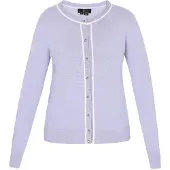 Faina Strickjacke Frauen hellblau