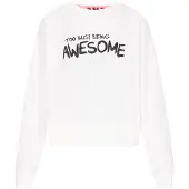 MyMo ROCKS Sweatshirt Frauen Weiß