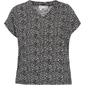 Usha Bluse Frauen schwarz-weiß