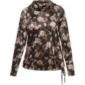 Usha Bluse Frauen braun mehrfarbig