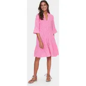 Saint tropez Kleid Casual fit pink white