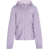 Schmuddelwedda Strickfleecejacke Mädchen Grauviolett Melange