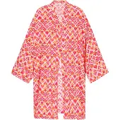 IZIA Kimono Frauen rosa mehrfarbig