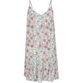Mymo Kleid Frauen Salbeigrün mehrfarbig