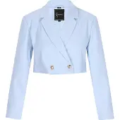Faina Jacke Frauen hellblau