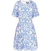 Dreimaster Kleid Frauen Blau