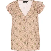 Faina Bluse Frauen beige mehrfarbig