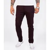 Rock Creek Stoffhose Weinrot