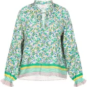 Usha Bluse Frauen grün mehrfarbig