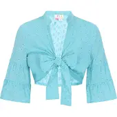 IZIA Bluse Frauen Aqua