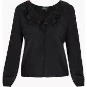 Usha Bluse Frauen Schwarz