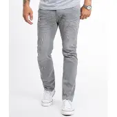 Rock Creek Jeans Straight Cut Grau