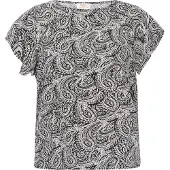 Usha Bluse Frauen schwarz-weiß