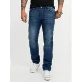 Rock Creek Jeans Straight Leg Blau