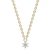 Diam Addict Halskette 585 Gelbgold mit im Labor gezüchtetem Diamanten