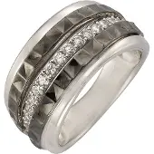 Celesta Silber Ring Silber 925 rhodiniert mit Zirkonia-Steinen