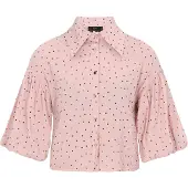 Faina Hemd Frauen rosa schwarz