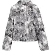 IZIA Jacke Frauen grau mehrfarbig