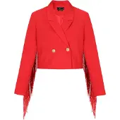 Faina Blazer Frauen Rot