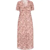 Usha Kleid Frauen hellrosa mehrfarbig