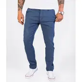 Rock Creek Stoffhose Blau