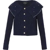 Faina Strickjacke Frauen Marine