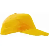 Sols Unisex Sunny 5 Panel Baseballkappe (Gold)